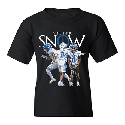 Buffalo - NCAA Football : Victor Snow - Youth T-Shirt Player Collage-0