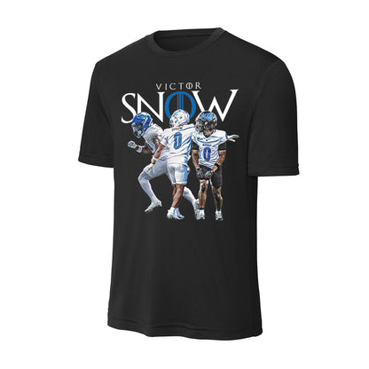 Buffalo - NCAA Football : Victor Snow - Player Collage Activewear T-Shirt-0