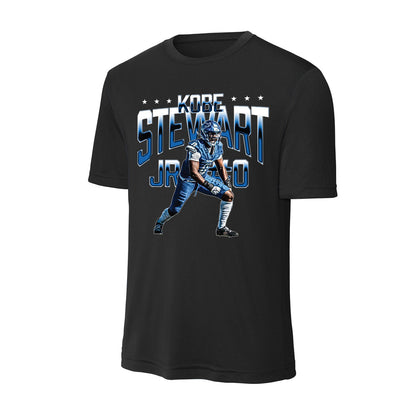 Buffalo - NCAA Football : Kobe Stewart - Player Collage Activewear T-Shirt-0