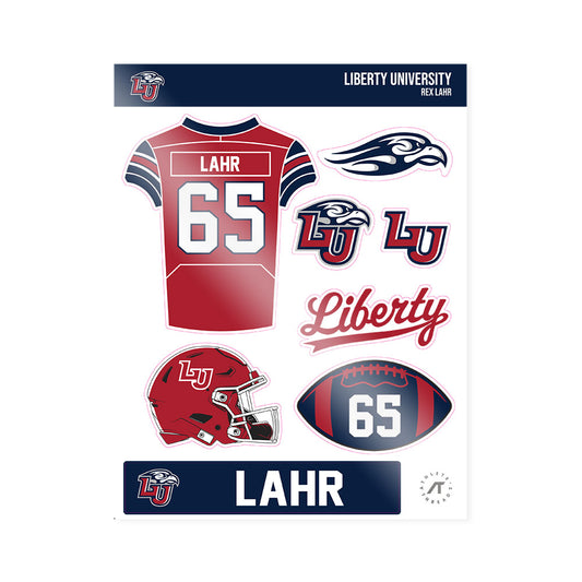 Liberty - NCAA Football : Rex Lahr - Sticker Sheet-0