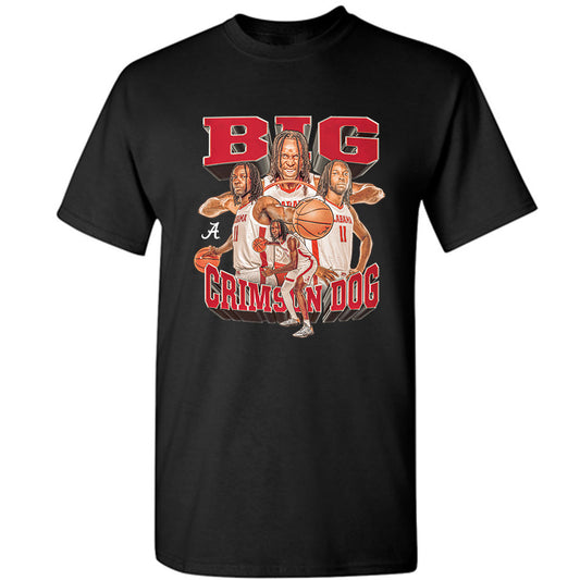 Alabama - NCAA Men's Basketball : Clifford Omoruyi - Player Collage T-Shirt-0