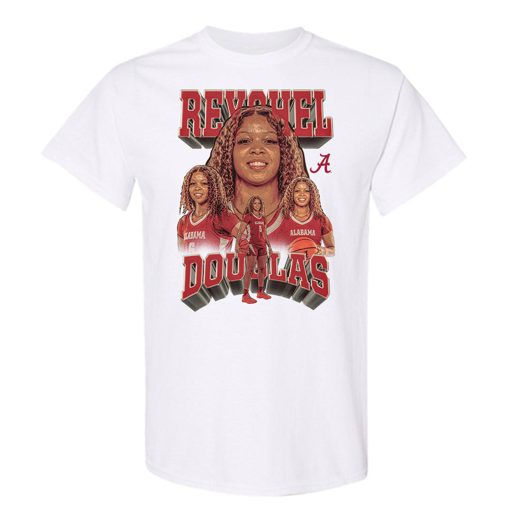 Alabama - NCAA Women's Basketball : Reychel Douglas - Player Collage T-Shirt-0