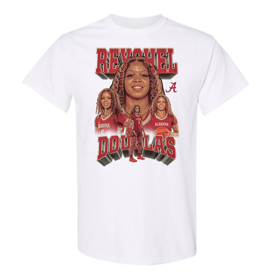 Alabama - NCAA Women's Basketball : Reychel Douglas - Player Collage T-Shirt-0