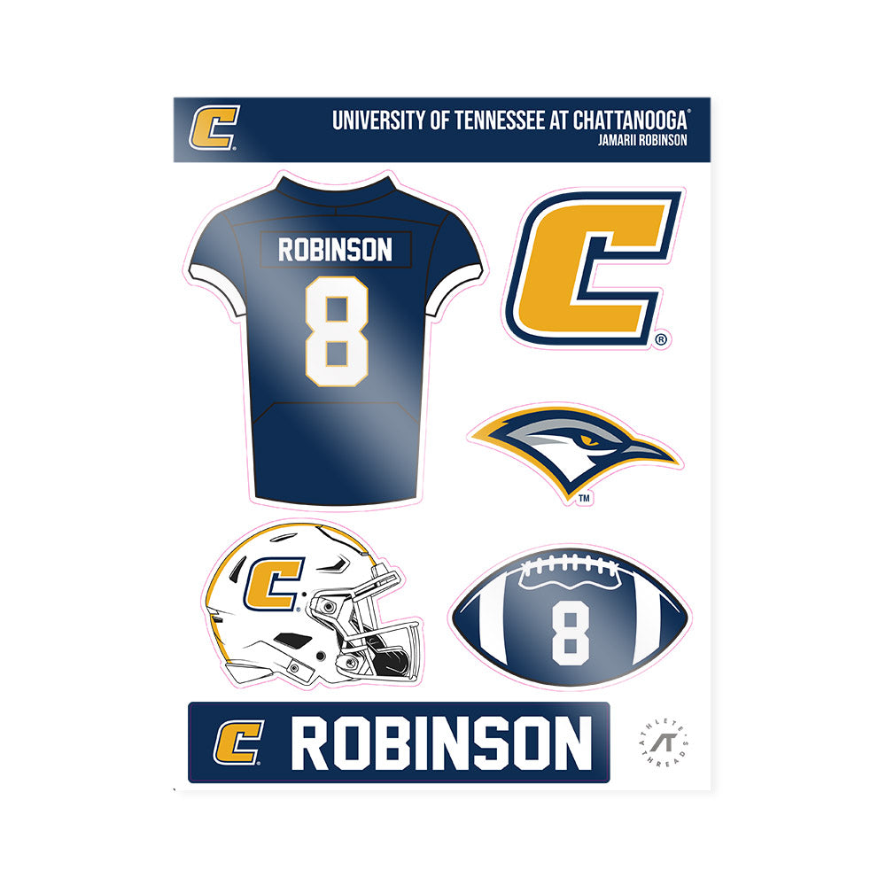UTC - NCAA Football : Jamarii Robinson - Sticker Sheet-0