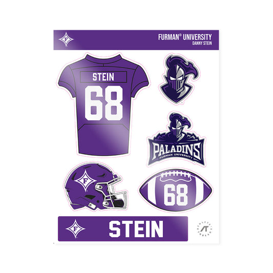 Furman - NCAA Football : Danny Stein - Sticker Sheet-0