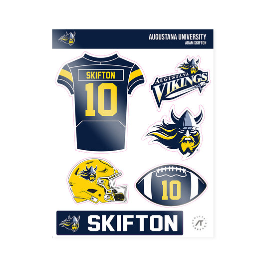 AU - NCAA Football : Adam Skifton - Sticker Sheet-0