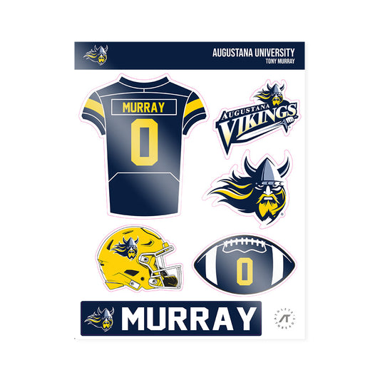 AU - NCAA Football : Tony Murray - Sticker Sheet-0