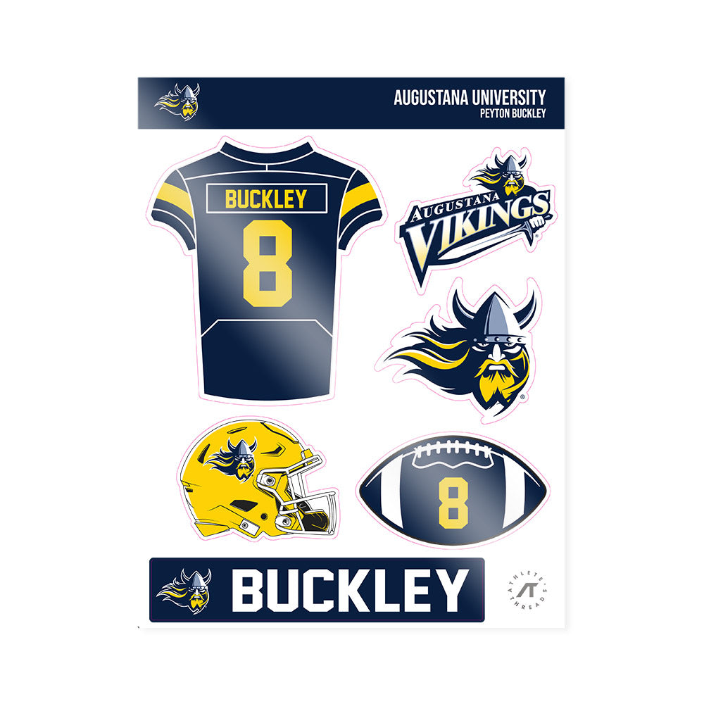 AU - NCAA Football : Peyton Buckley - Sticker Sheet-0