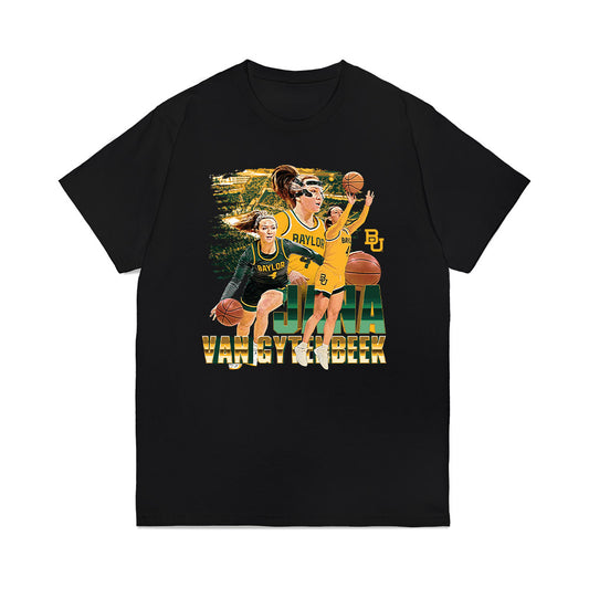 Baylor - NCAA Women's Basketball : Jana Van Gytenbeek - Premium T-Shirt-0