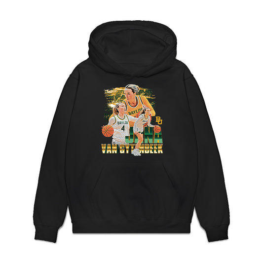 Baylor - NCAA Women's Basketball : Jana Van Gytenbeek - Premium Hooded Sweatshirt-0