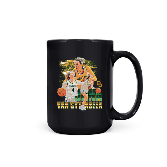 Baylor - NCAA Women's Basketball : Jana Van Gytenbeek - Coffee Mug-0