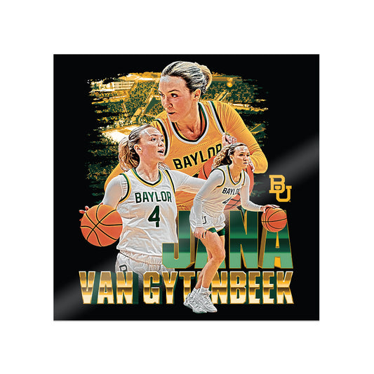 Baylor - NCAA Women's Basketball : Jana Van Gytenbeek - Sticker-0