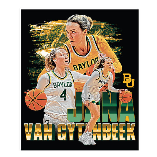 Baylor - NCAA Women's Basketball : Jana Van Gytenbeek - Poster 20x24-0