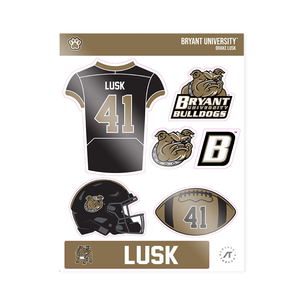 Bryant - NCAA Football : Drake Lusk - Sticker Sheet-0