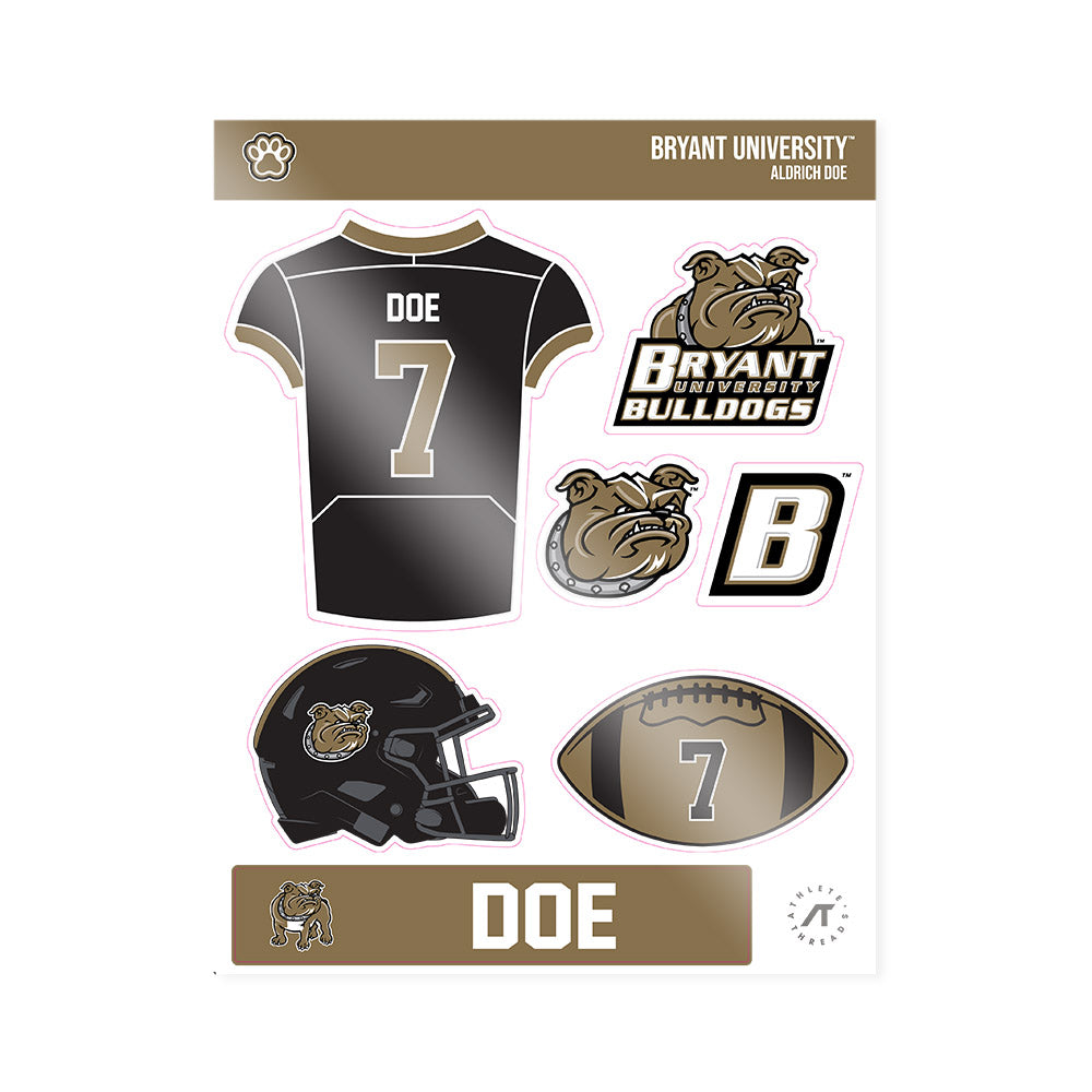 Bryant - NCAA Football : Aldrich Doe - Sticker Sheet-0
