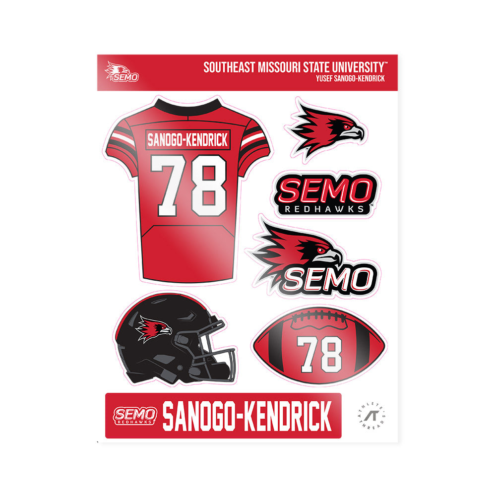 SEMO - NCAA Football : Yusef Sanogo-Kendrick - Sticker Sheet-0
