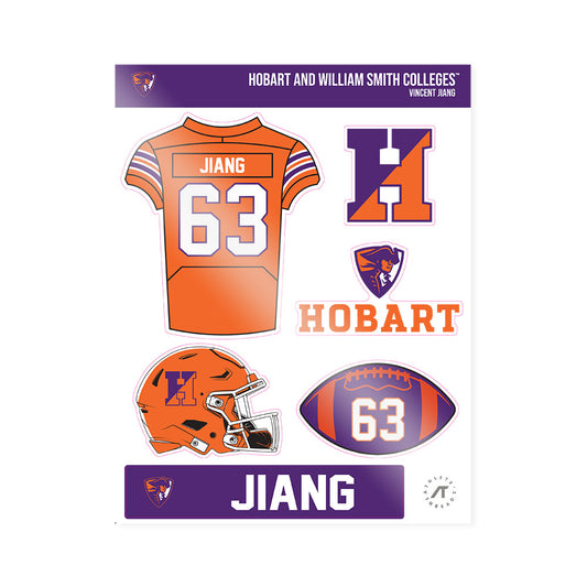 HWS - NCAA Football : Vincent Jiang - Sticker Sheet-0