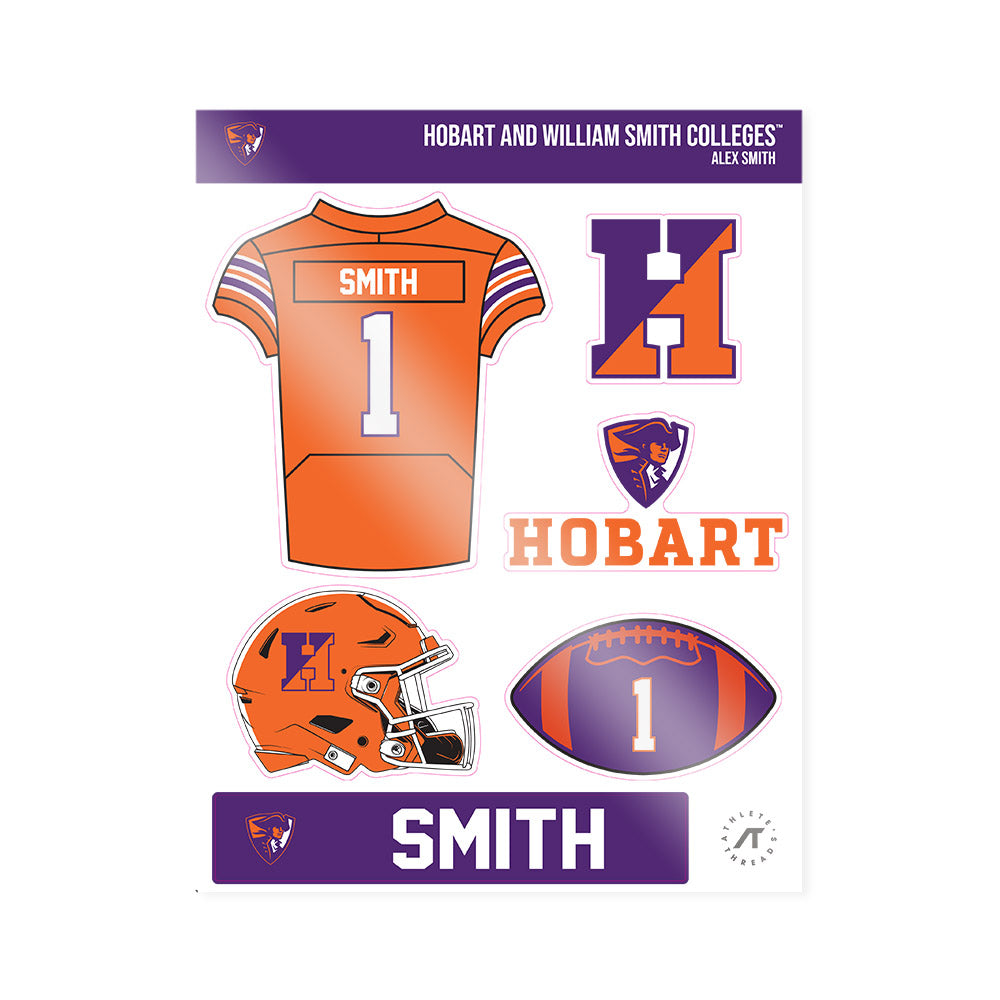 HWS - NCAA Football : Alex Smith - Sticker Sheet-0