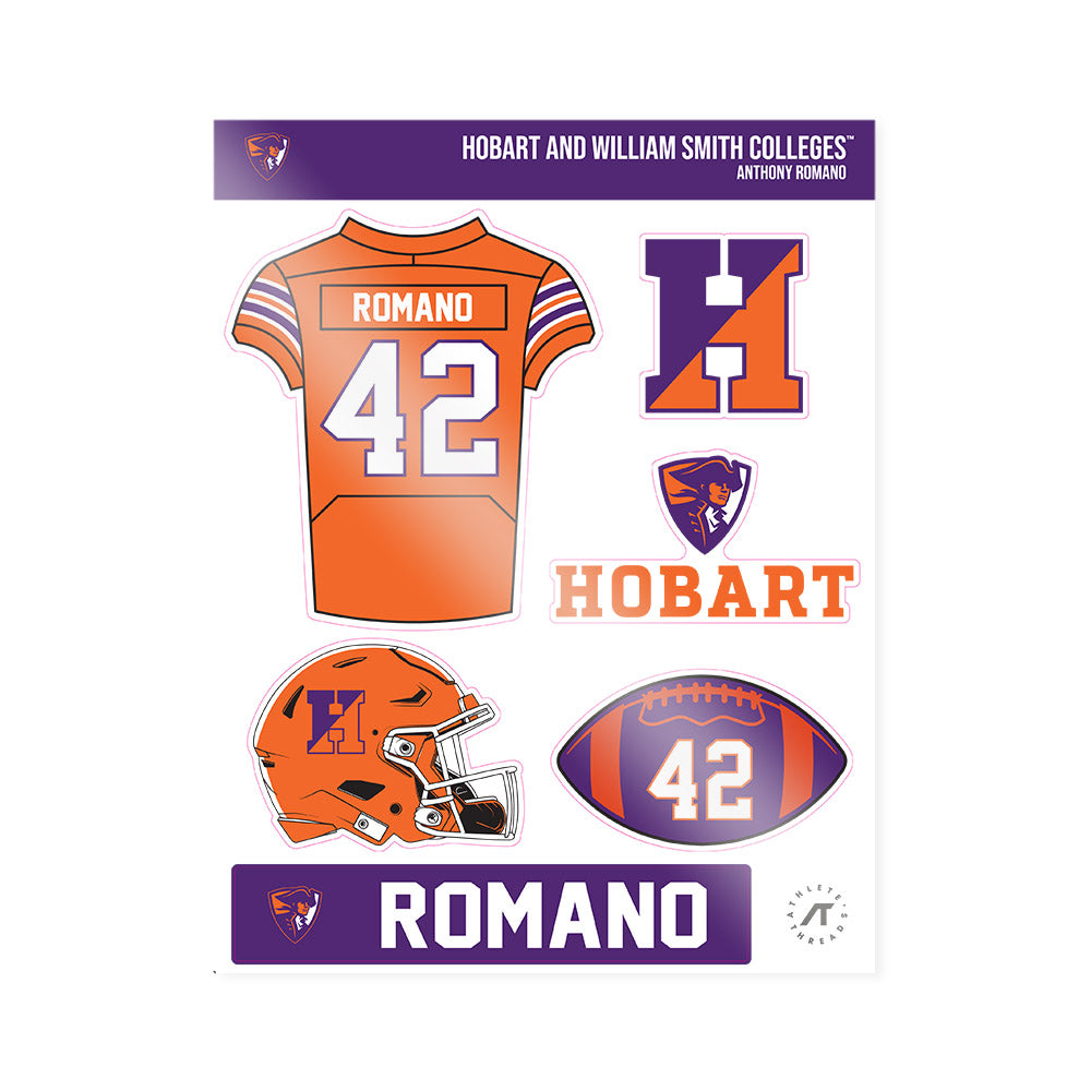 HWS - NCAA Football : Anthony Romano - Sticker Sheet-0