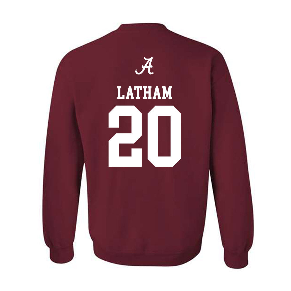 Alabama - NCAA Football : Jah-Marien Latham - Generic Shersey Crewneck Sweatshirt-1