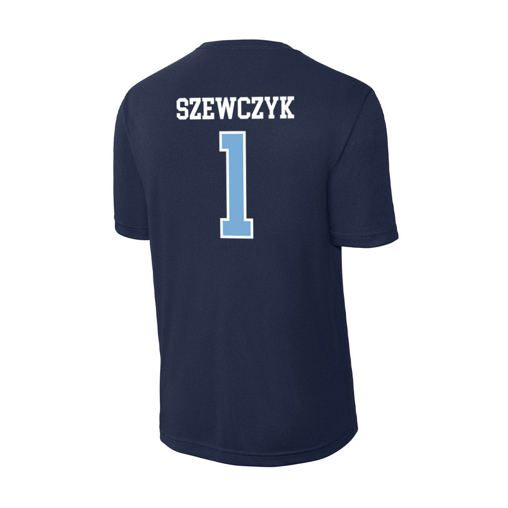 UNC - NCAA Men's Lacrosse : Mason Szewczyk - Activewear T-Shirt-1
