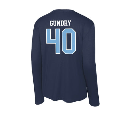 UNC - NCAA Women's Soccer : abby gundry - Activewear Long Sleeve T-Shirt-1