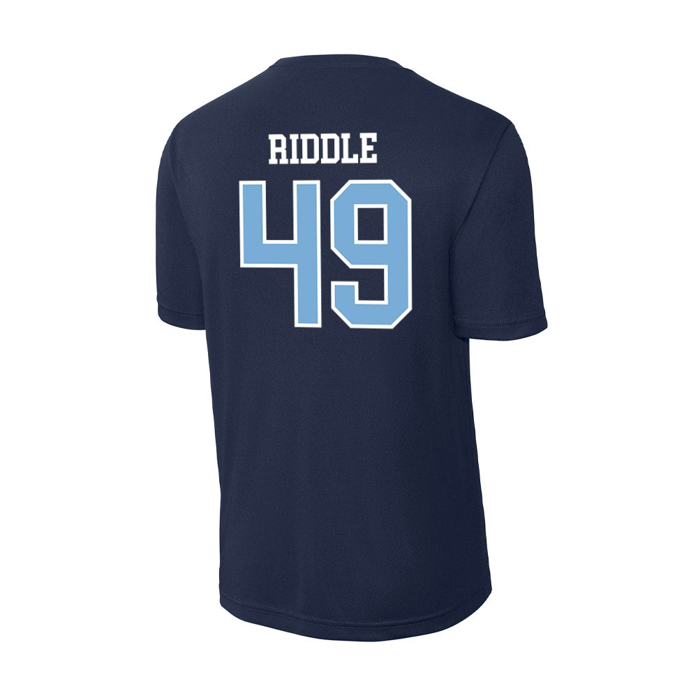 UNC - NCAA Men's Lacrosse : Alec Riddle - Activewear T-Shirt-1