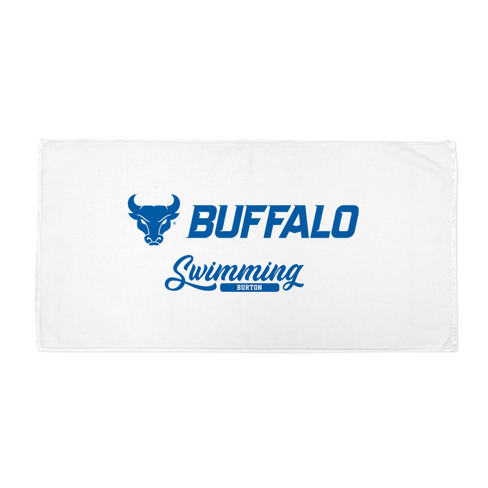 Buffalo - NCAA Women's Swimming & Diving : Nicole Burton - Sports Towel - 31" x 62"-0