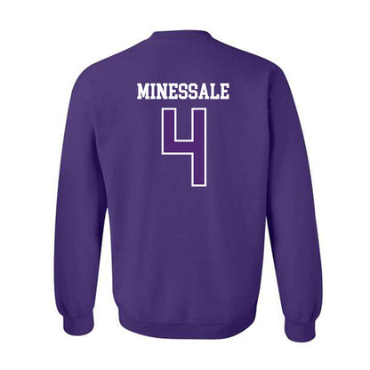 UST - NCAA Men's Basketball : Nolan Minessale - Crewneck Sweatshirt-1