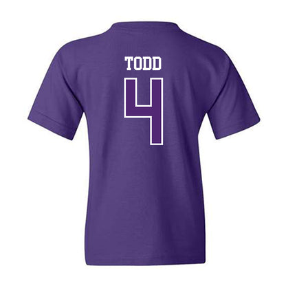 UST - NCAA Football : JaShawn Todd - Youth T-Shirt-1