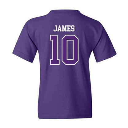 UST - NCAA Men's Soccer : Keegan James - Youth T-Shirt-1