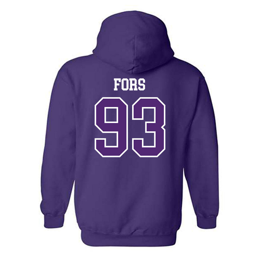 UST - NCAA Football : Lucas Fors - Hooded Sweatshirt-1