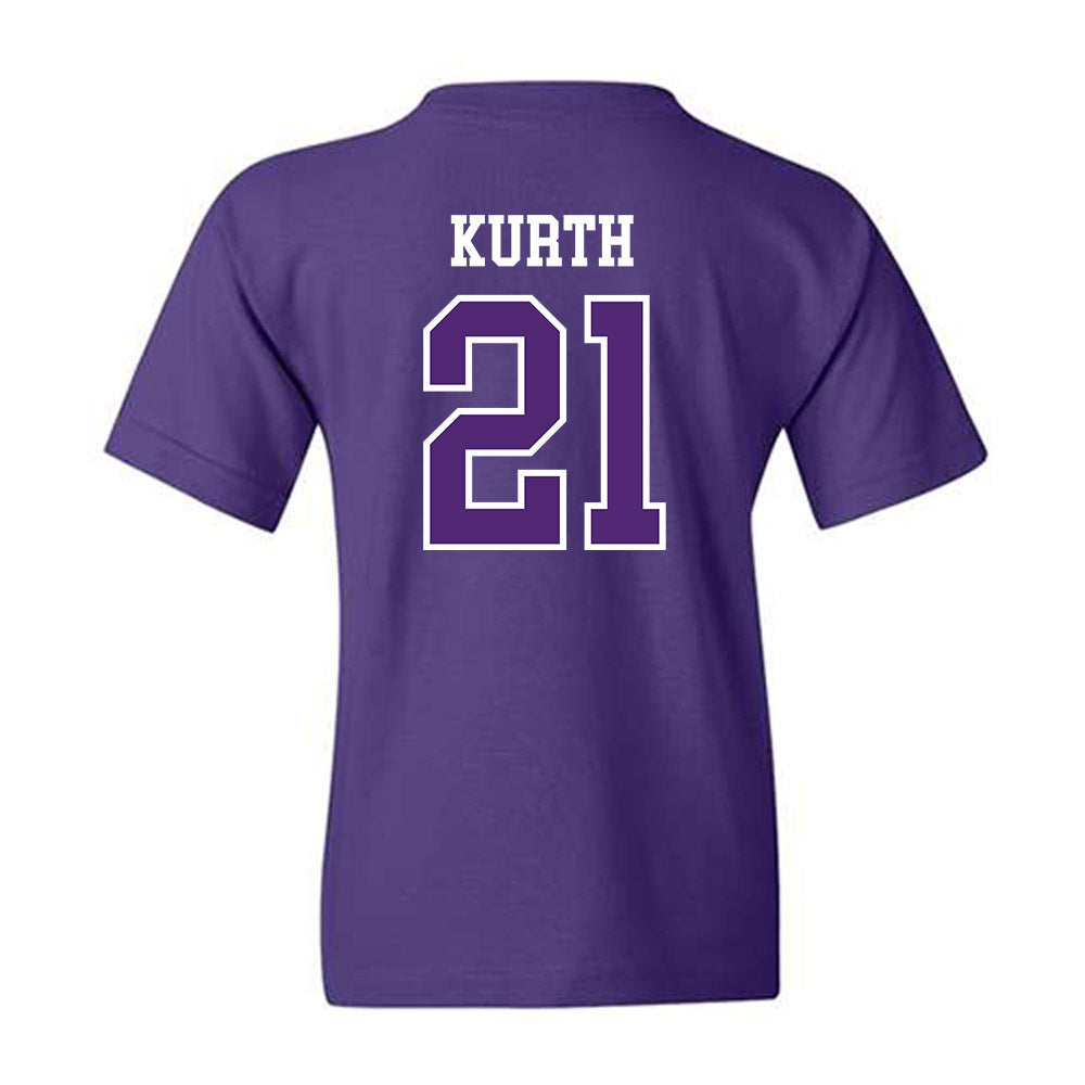 UST - NCAA Women's Volleyball : Reilly Kurth - Youth T-Shirt-1