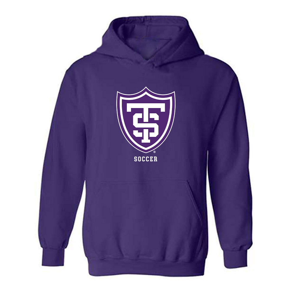 UST - NCAA Men's Soccer : Keegan James - Hooded Sweatshirt-0