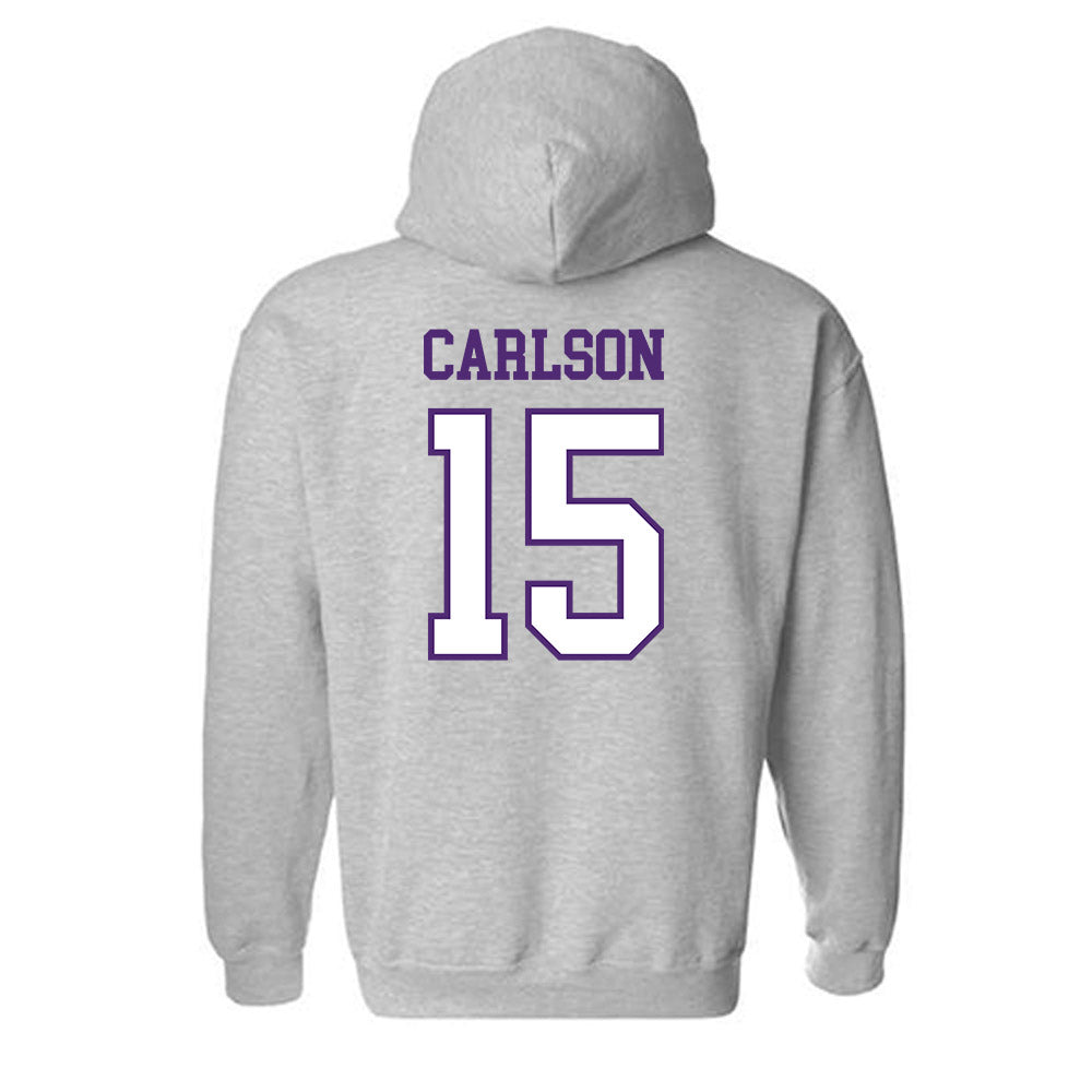 UST - NCAA Football : Will Carlson - Hooded Sweatshirt-1