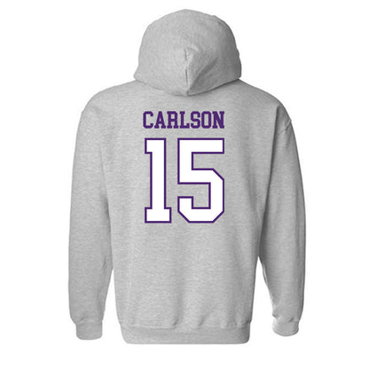 UST - NCAA Football : Will Carlson - Hooded Sweatshirt-1