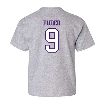 UST - NCAA Baseball : Adam Puder - Youth T-Shirt-1