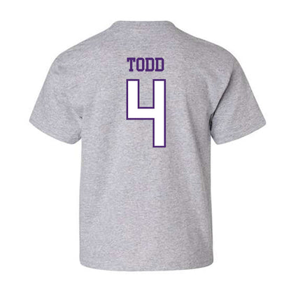 UST - NCAA Football : JaShawn Todd - Youth T-Shirt-1