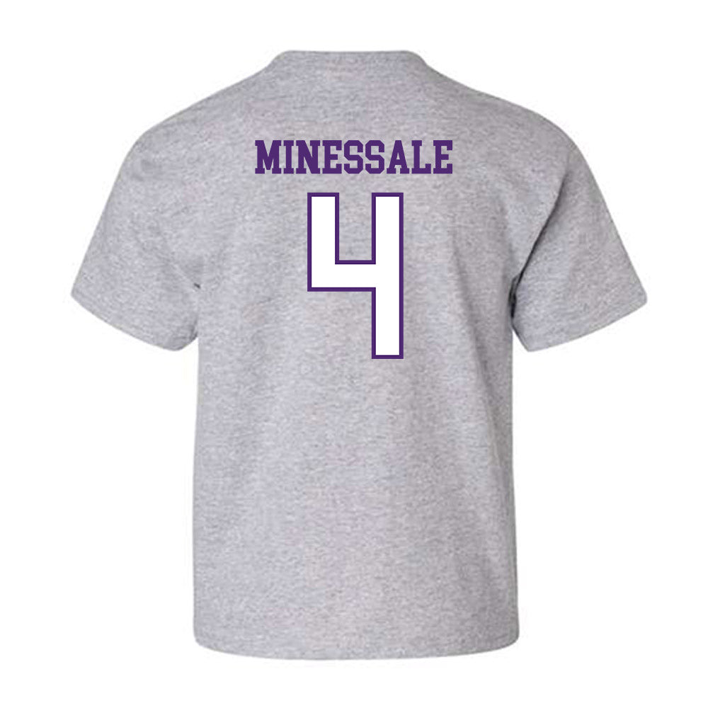 UST - NCAA Men's Basketball : Nolan Minessale - Youth T-Shirt-1