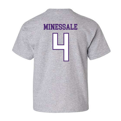 UST - NCAA Men's Basketball : Nolan Minessale - Youth T-Shirt-1