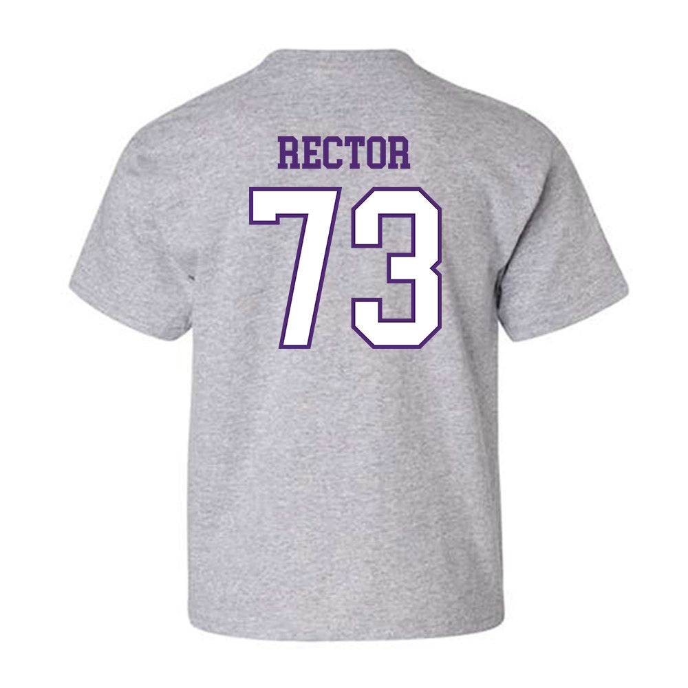 UST - NCAA Football : Kaleb Rector - Youth T-Shirt-1