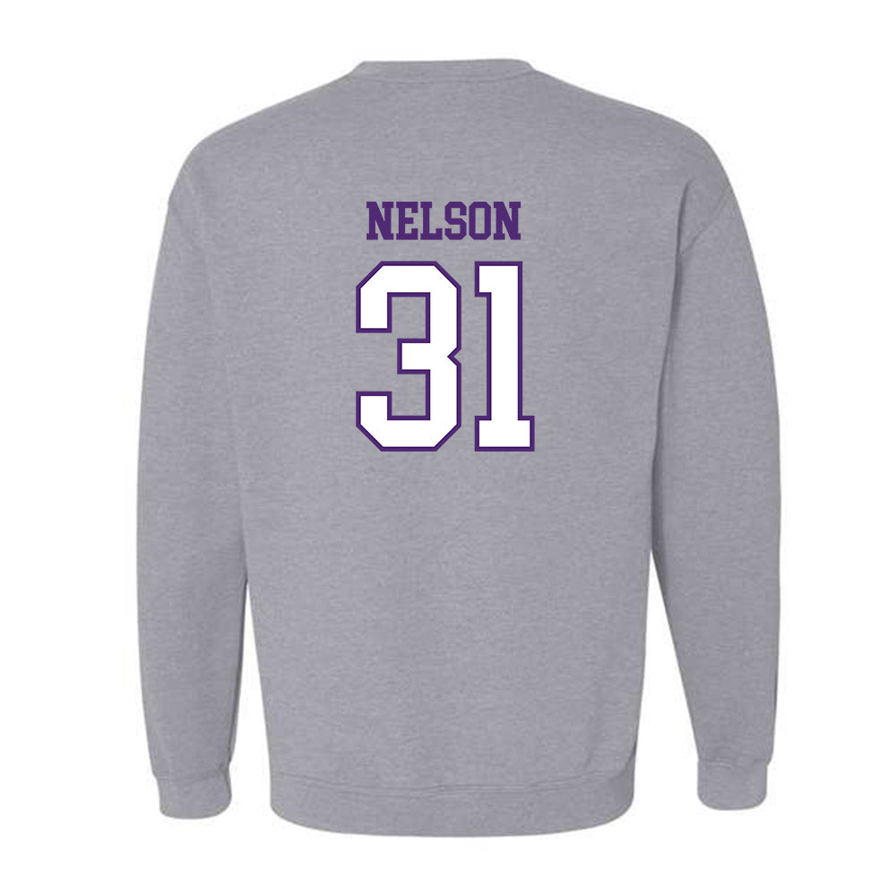 UST - NCAA Football : Caden Nelson - Crewneck Sweatshirt-1