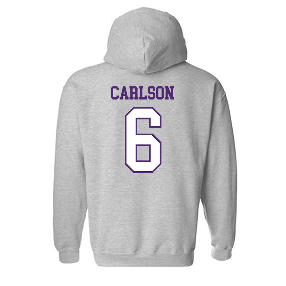 UST - NCAA Women's Soccer : Juliet Carlson - Hooded Sweatshirt-1