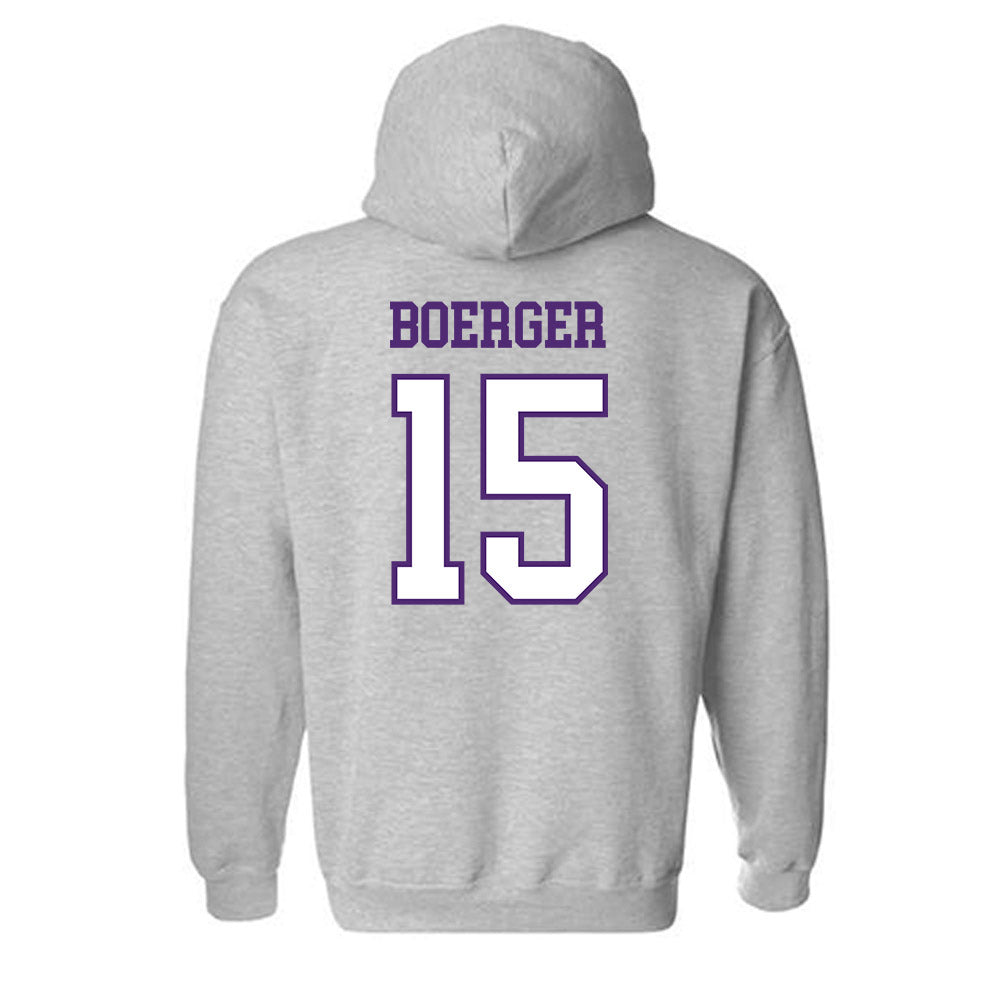 UST - NCAA Women's Ice Hockey : Ella Boerger - Hooded Sweatshirt-1