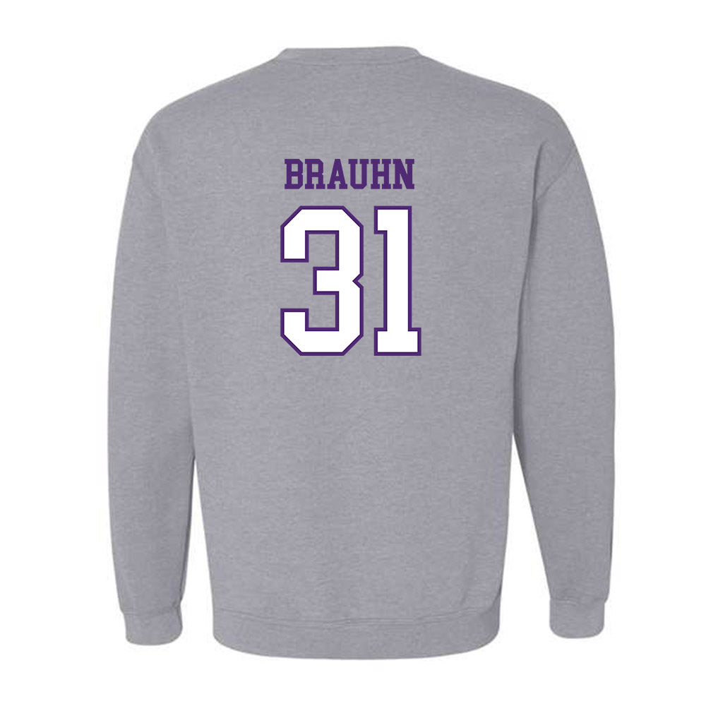 UST - NCAA Baseball : Nick Brauhn - Crewneck Sweatshirt-1