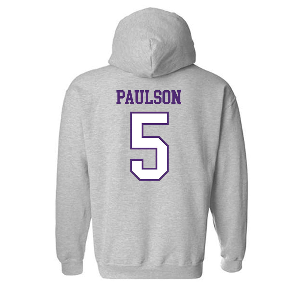 UST - NCAA Football : Elijah Paulson - Hooded Sweatshirt-1