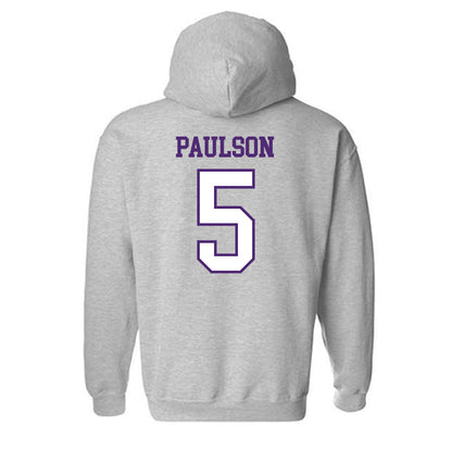 UST - NCAA Football : Elijah Paulson - Hooded Sweatshirt-1