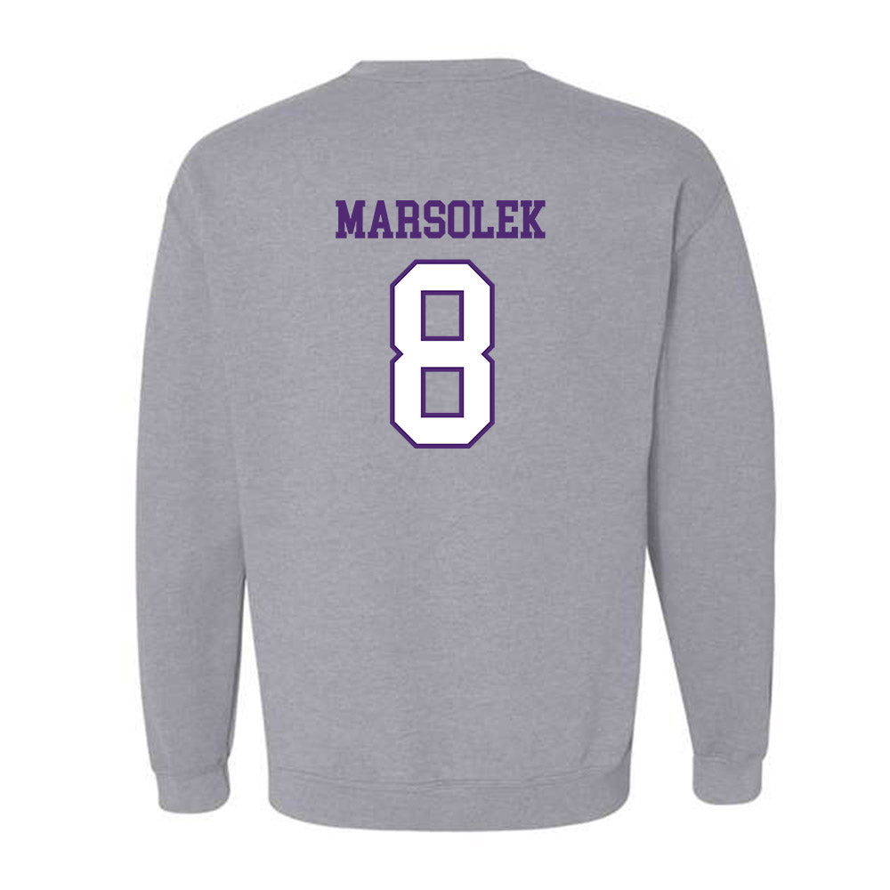 UST - NCAA Baseball : Owen Marsolek - Crewneck Sweatshirt-1