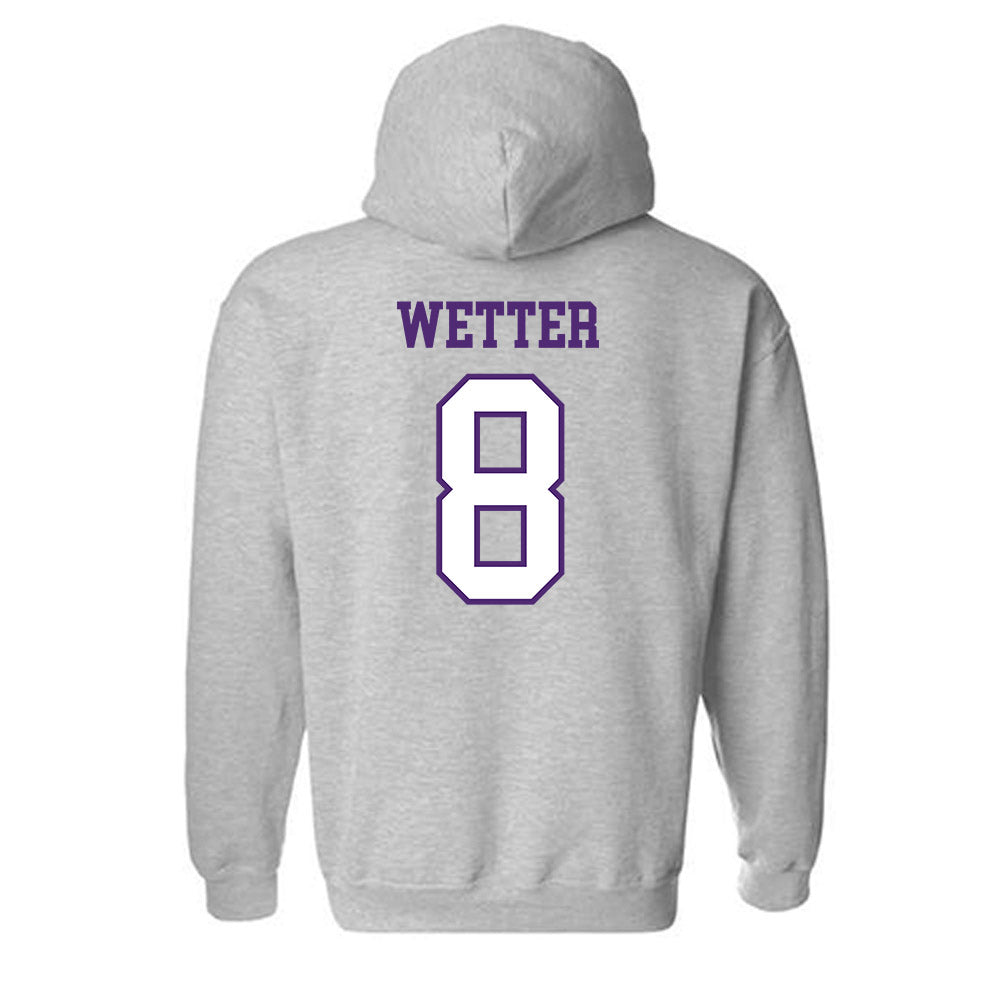 UST - NCAA Women's Volleyball : Megan Wetter - Hooded Sweatshirt-1