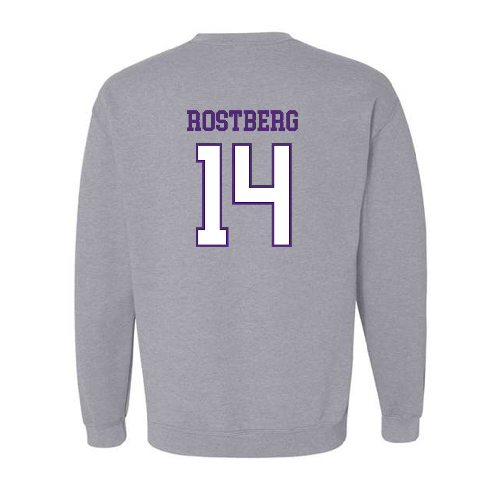 UST - NCAA Football : Michael Rostberg - Crewneck Sweatshirt-1
